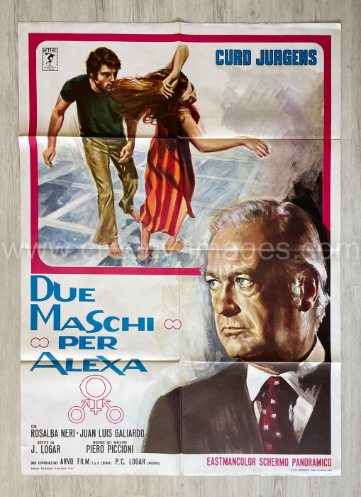Im Rausch der Sinne / Two Males for Alexa / Fieras sin jaula - Italienisches Due-Fogli (2F)
